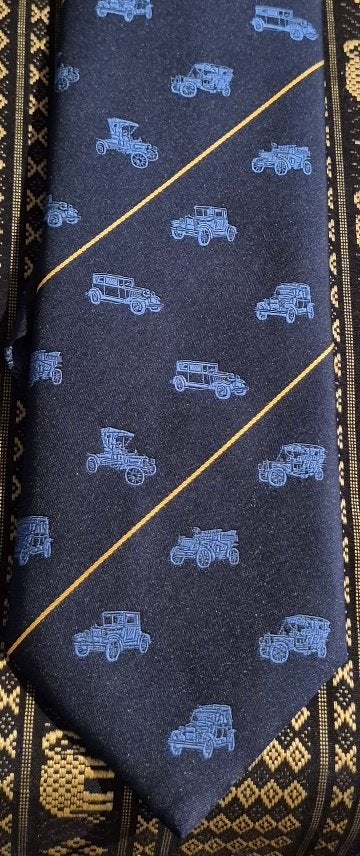Oldtimers Auto's klassiek stropdas, Ophalen of Verzenden, Nieuw