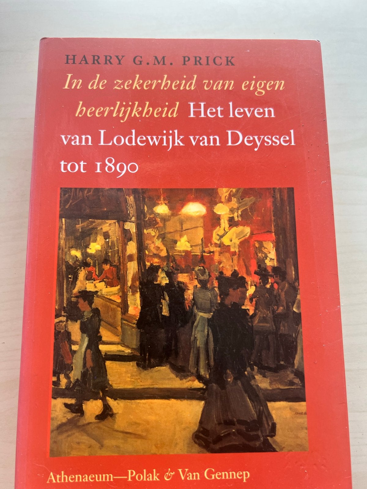 In de zekerheid van eigen heerlijkheid - Lodewijk van Deysse, Ophalen of Verzenden, Zo goed als nieuw, Kunst en Cultuur