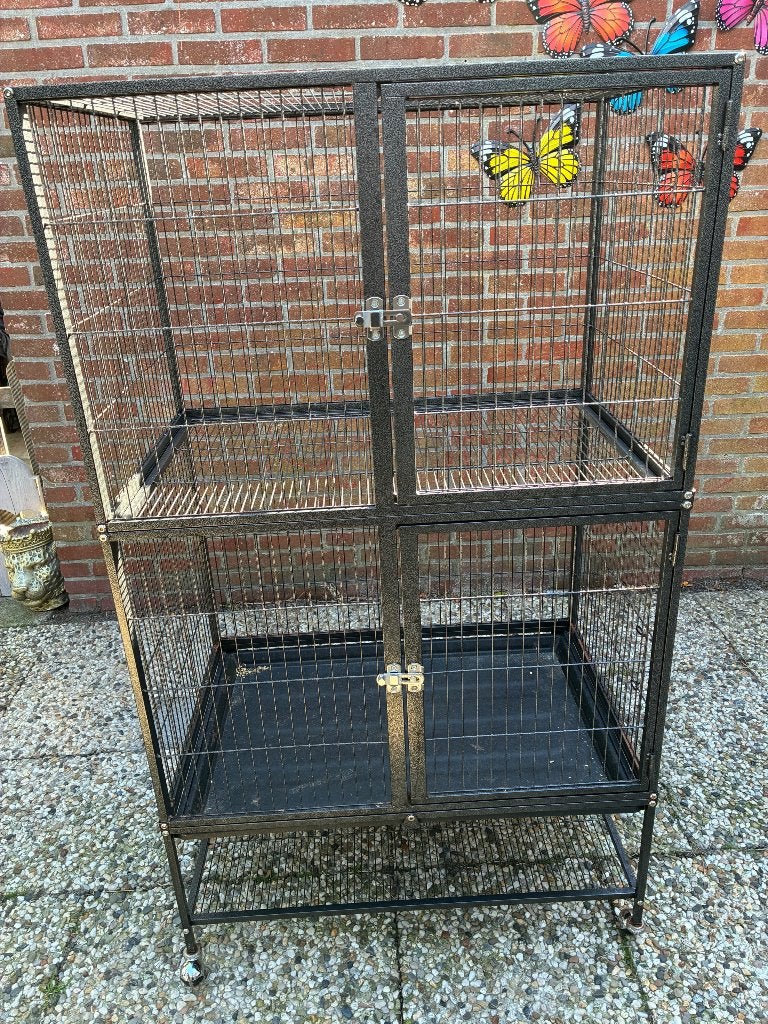 Ratten/chinchilla kooi, Ophalen, Kooi, Gebruikt, 90 cm of meer