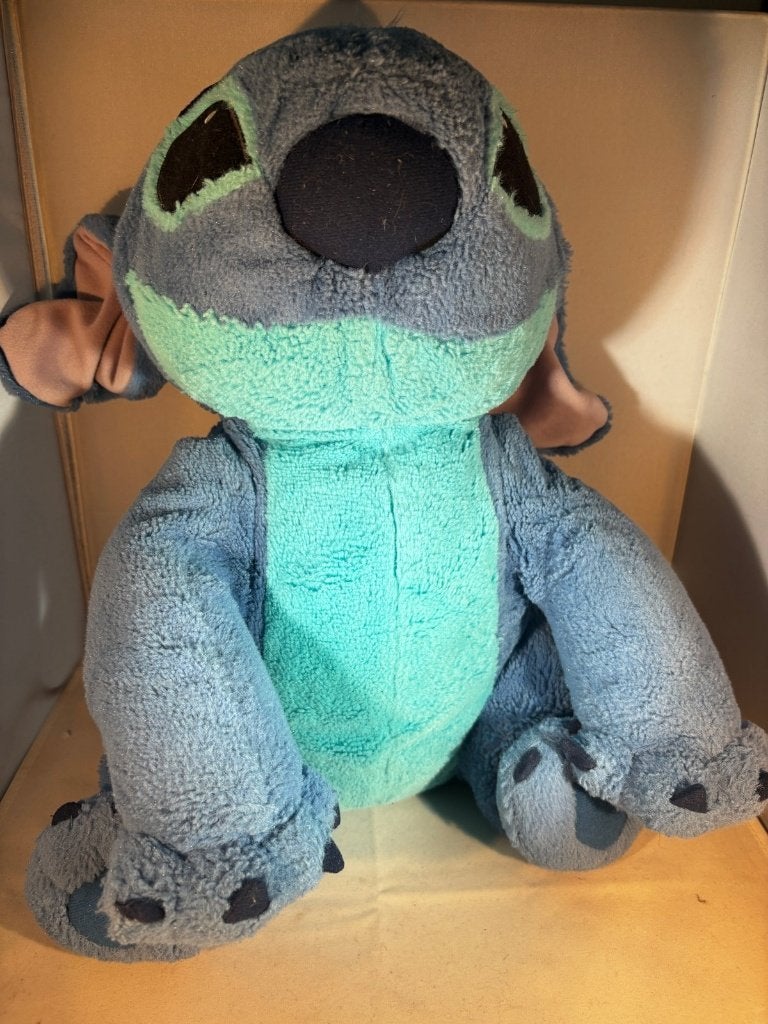 Stitch knuffel - Disney Parks, Lilo en Stitch, Disney, Overige typen, Blauw, Ophalen of Verzenden
