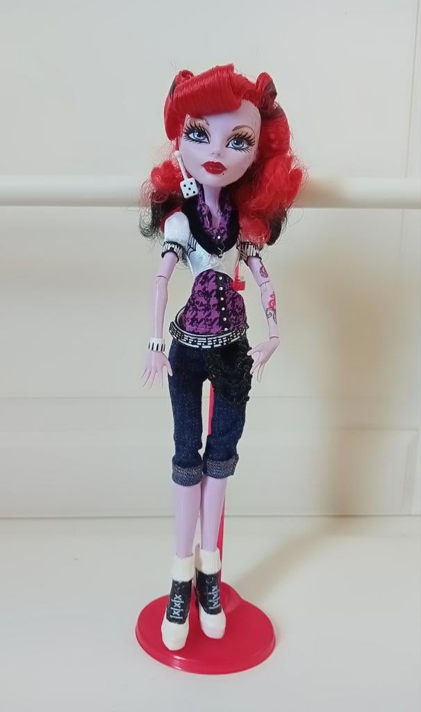 Pop Monster High High Signature Wave 3 Operetta, Ophalen of Verzenden, Zo goed als nieuw, Pop
