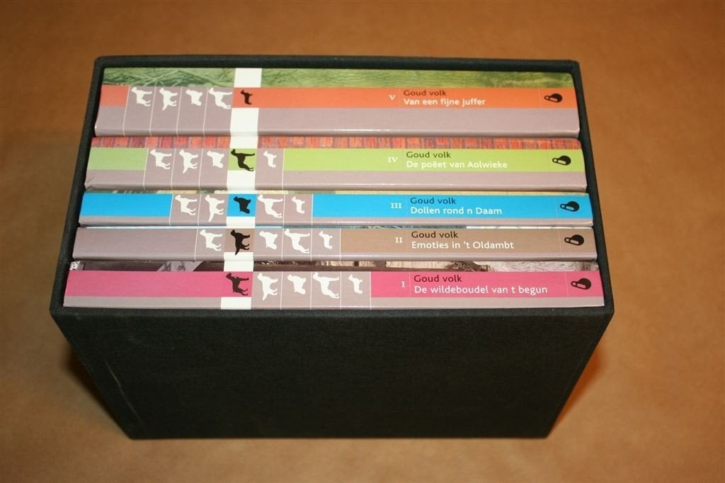 Goud Volk set 5 delen in cassette. Siemon Reker., Ophalen of Verzenden, Zo goed als nieuw