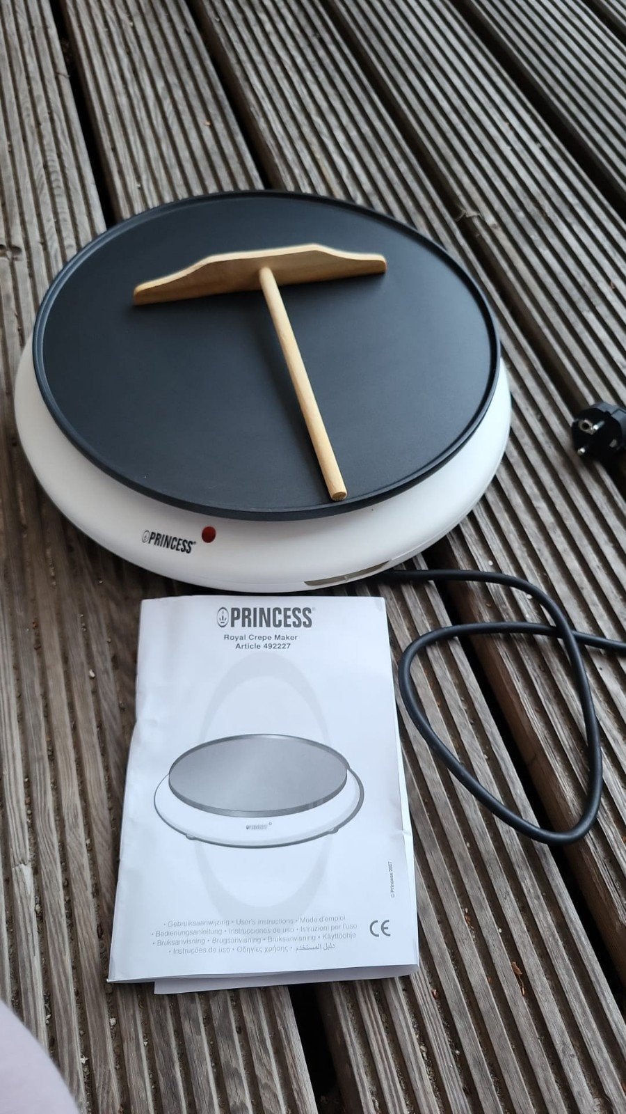 Princess Royal Crêpe Maker 492227 - Zo goed als nieuw, Ophalen, Zo goed als nieuw