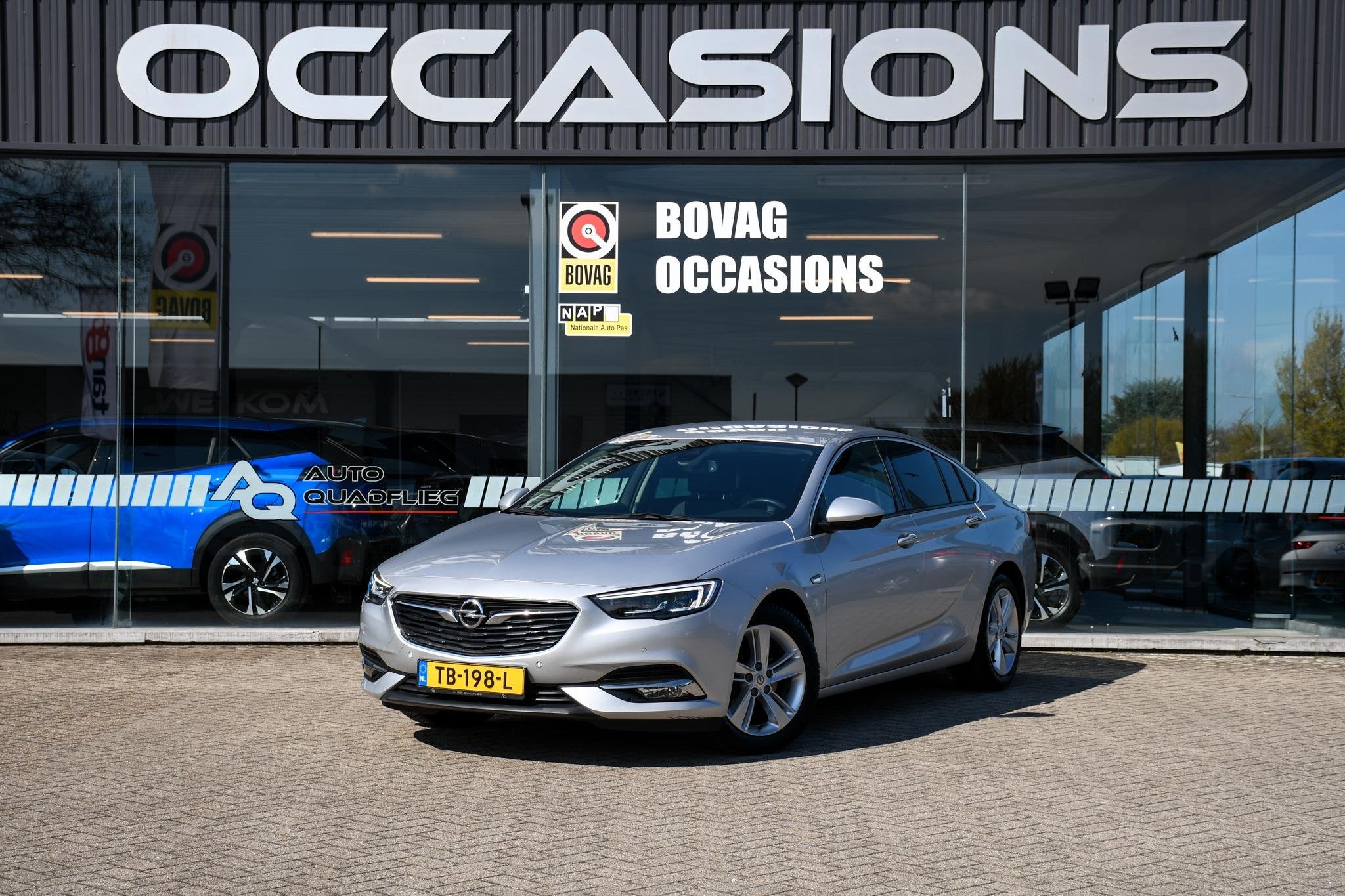 Opel Insignia Grand Sport 1.5 Turbo EcoTec 140 PK/ APPLE CAR, Auto's, Voorwielaandrijving, 12 maanden, Stof, Gebruikt