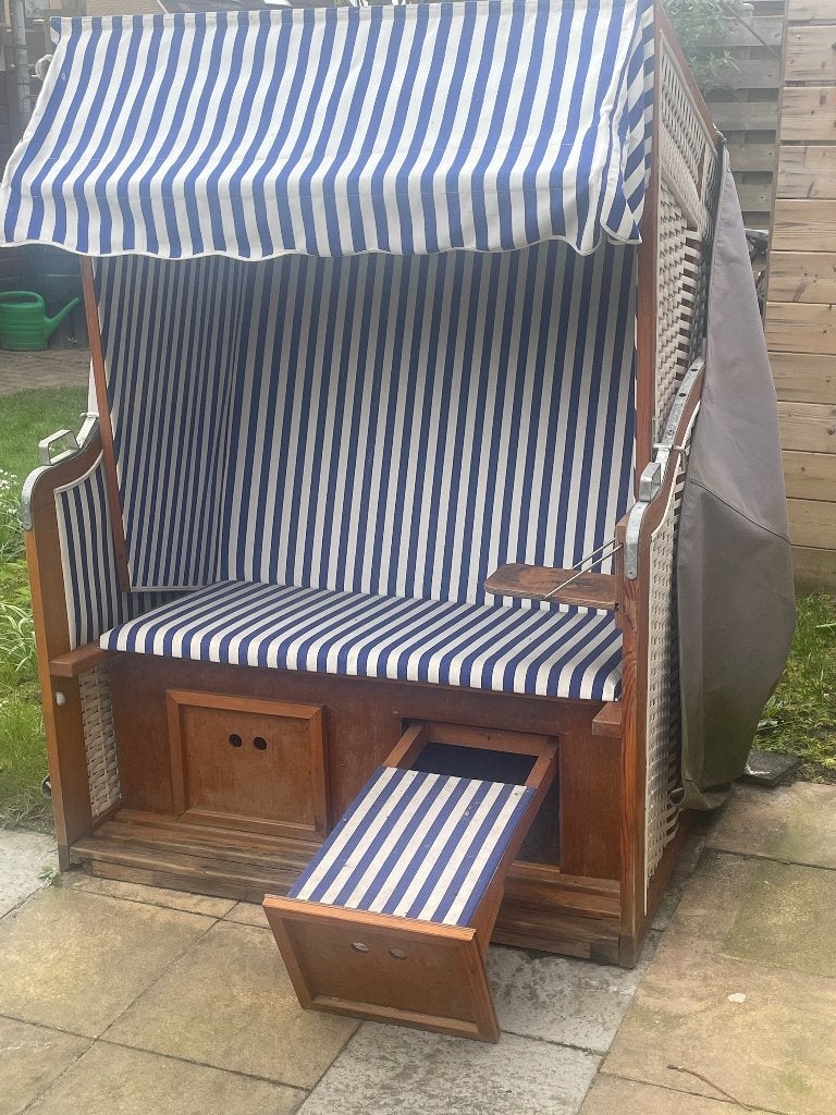 Strand stoel, Tuin en Terras, Ophalen, Gebruikt, Hout
