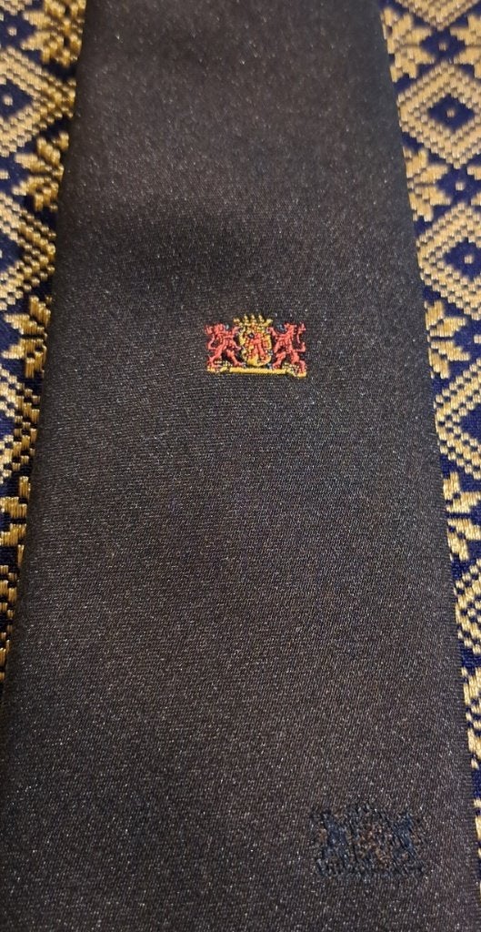 Provincie Zuid-Holland stropdas met Provincie Wapen, Ophalen of Verzenden, Nieuw, Blauw