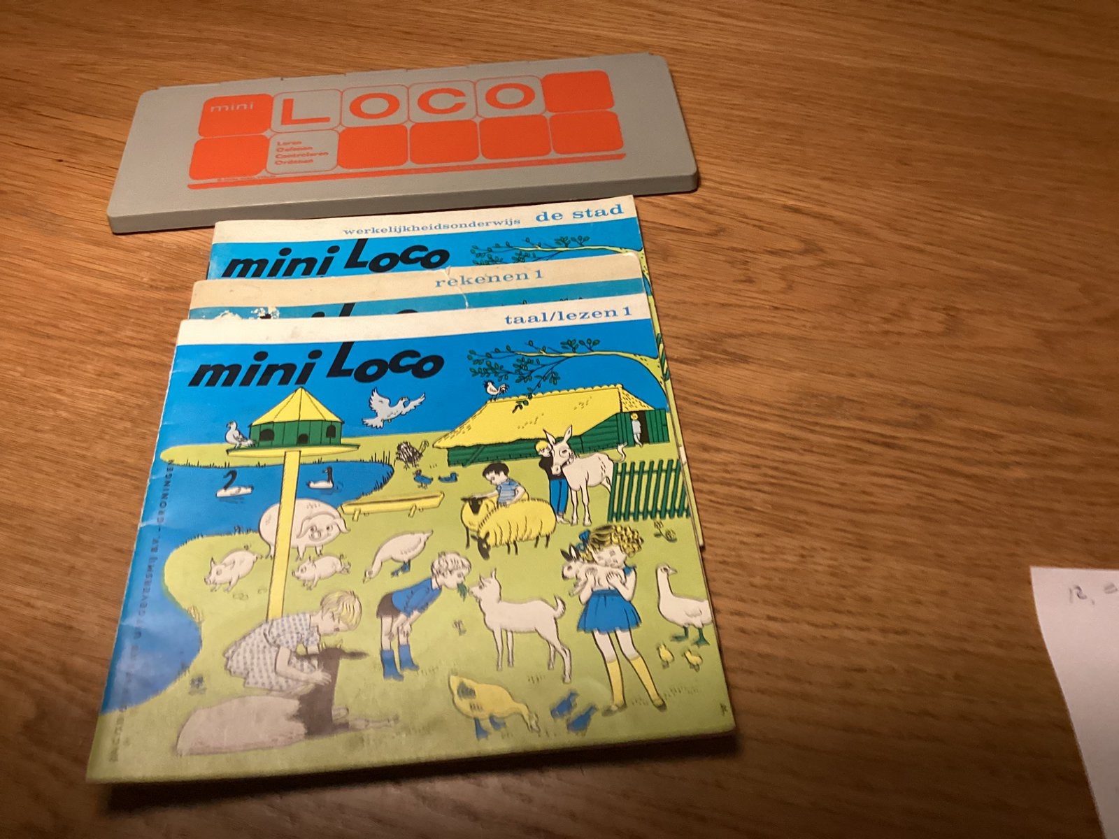 Vintage Loco mini en 3 boekjes, Ophalen of Verzenden, Gebruikt