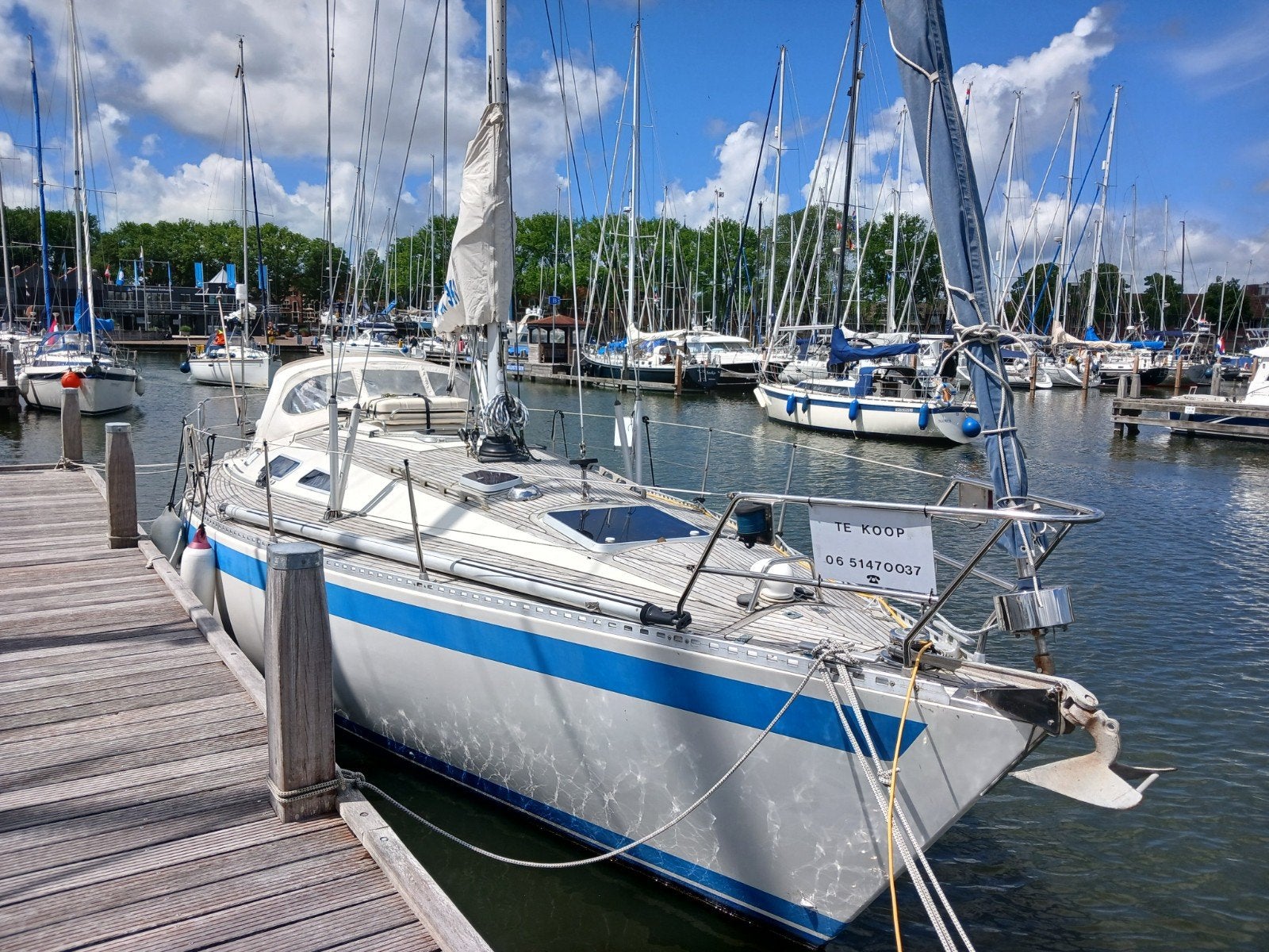Sweden 340 uit 1990, 10,4 x 3,55 x 1,9m ,ligpl Enkhuizen, 10 m, Overige merken, Gebruikt, 1.90 meter