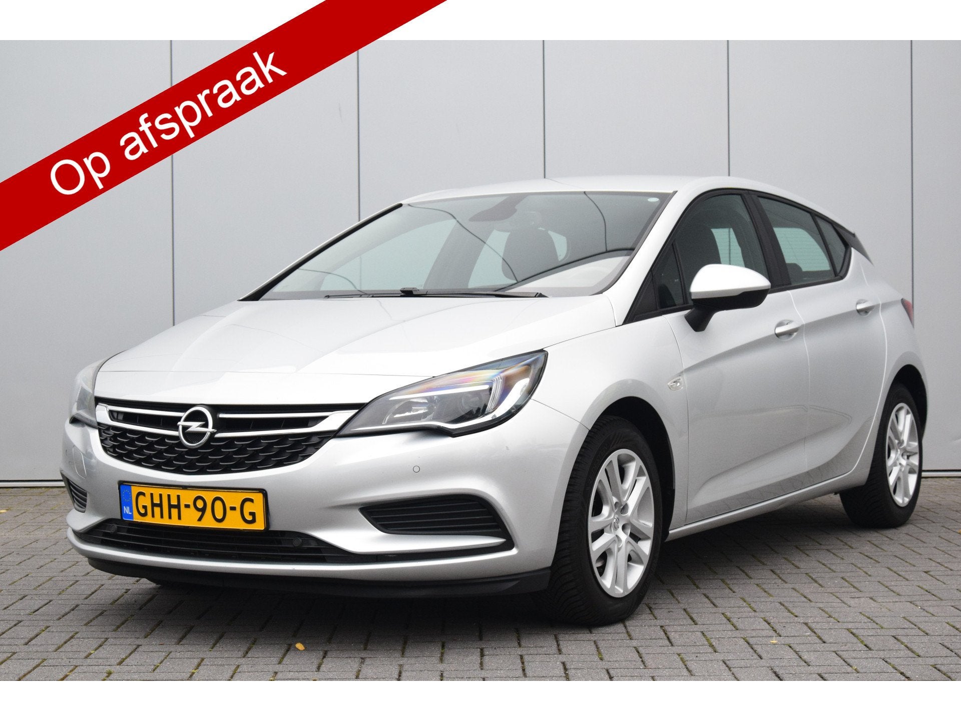 Opel Astra 1.0 Turbo Business R-Link Navi/carplay Airco Crui, Stof, Gebruikt, 610 kg, Bedrijf
