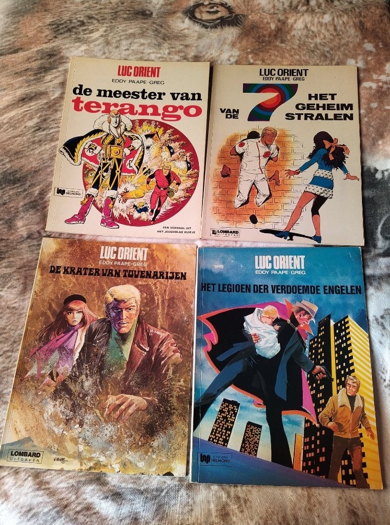luc orient, Meerdere stripboeken, Ophalen, Gelezen