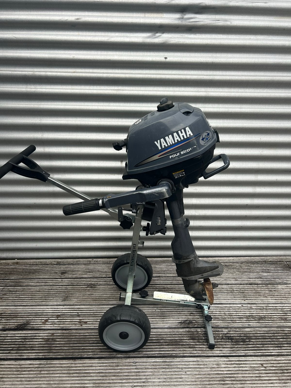 Yamaha 2,5 pk 4-takt kortstaart buitenboordmotor, Watersport en Boten, Buiten- en Binnenboordmotoren, Ophalen, Gebruikt, Minder dan 5 pk
