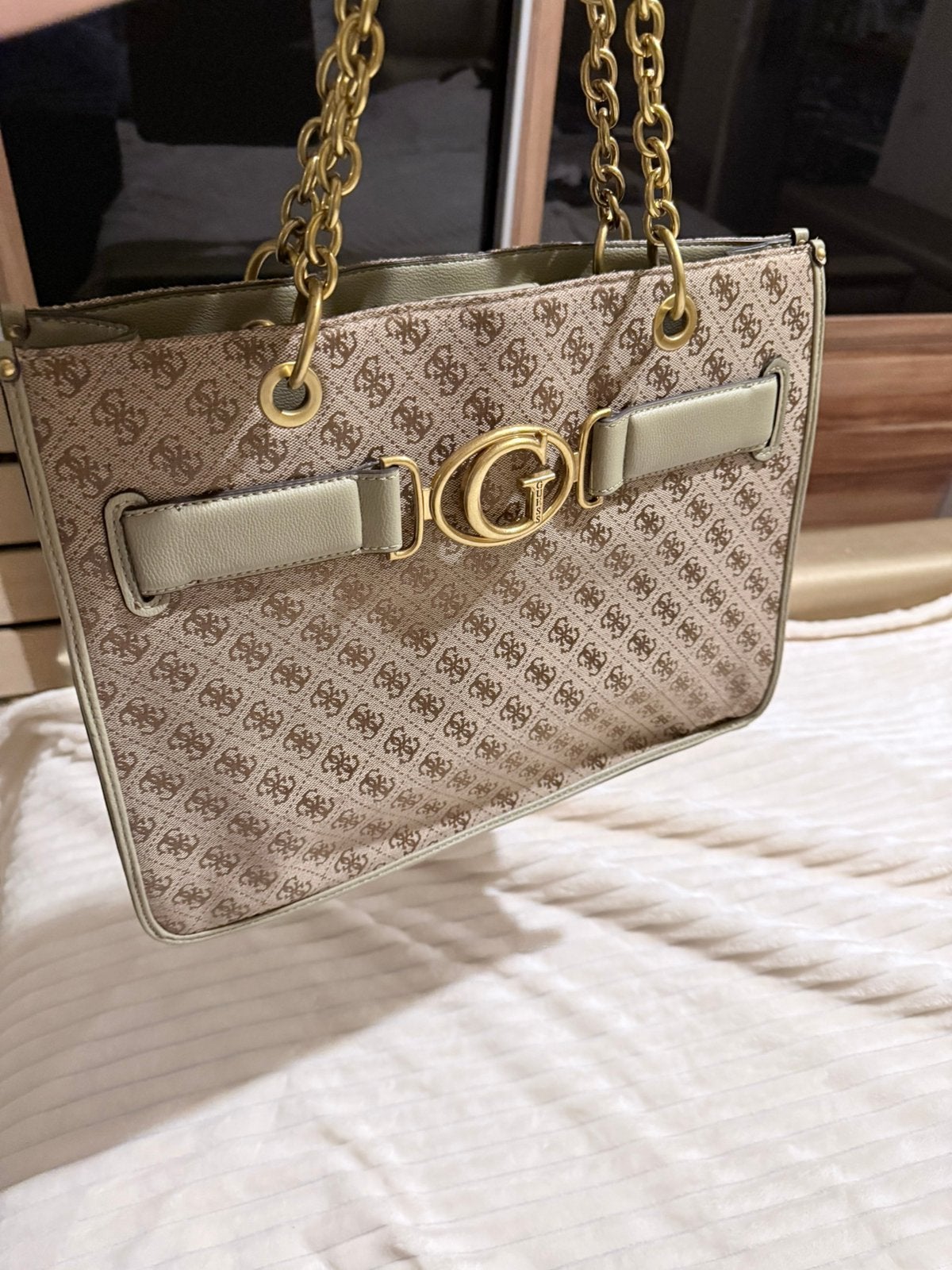 Originele GUESS Tote Bag, Ophalen of Verzenden, Zo goed als nieuw, Zwart, Handtas