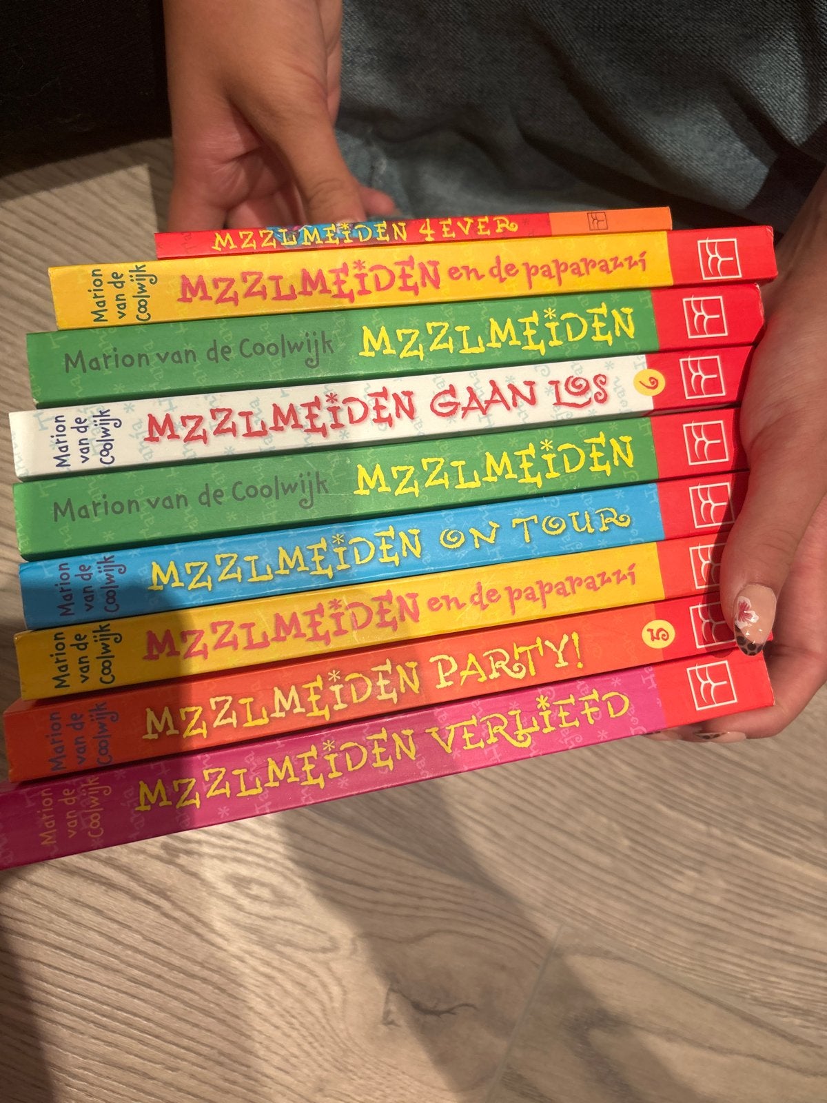 Mzzlmeiden Boekenreeks - 7 delen van Marion van de Coolwijk, Ophalen, Gelezen, Fictie