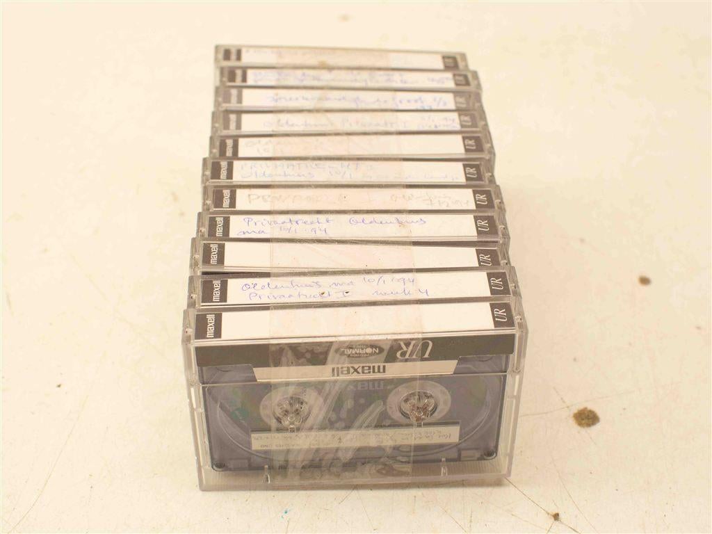 11 Maxell cassettebandjes 38211, Ophalen of Verzenden, Gebruikt, Overige genres, 1 bandje