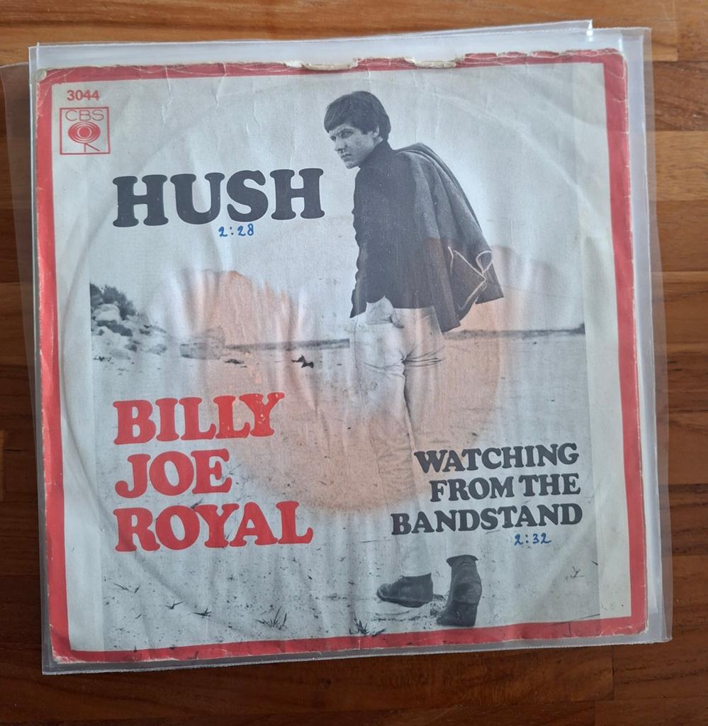 Royal, Billy Joe  - Hush - Single is TOP, Gebruikt, 7 inch, Single, Ophalen of Verzenden
