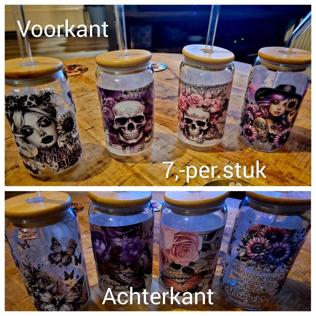 Glazen bekers, Verzamelen, Ophalen of Verzenden, Zo goed als nieuw, Frisdrankglas