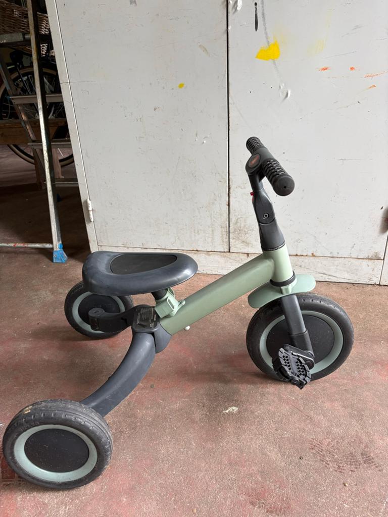 Topmark 4-in-1 Fiets - Loopfiets, Driewieler, Fiets, Ophalen, Gebruikt, Loopfiets