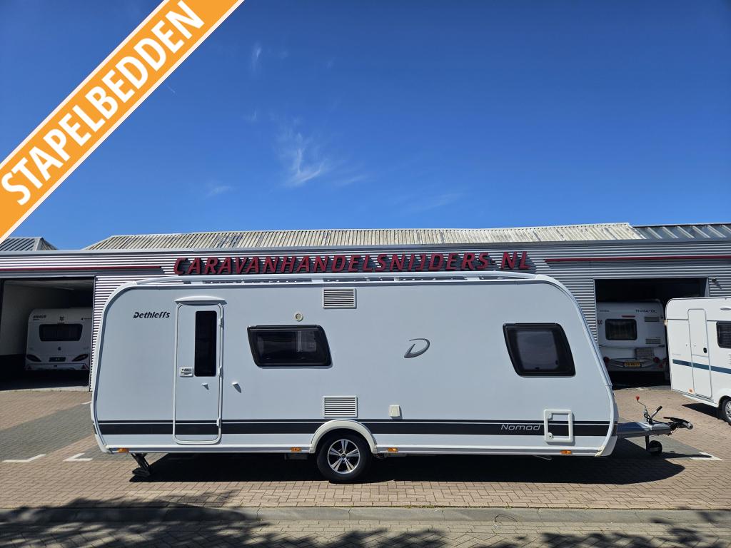 Dethleffs Nomad 560 FMK Walker voorten!t Mover!, Caravans en Kamperen, Caravans, Rondzit, Schokbreker, Bedrijf, Overige typen