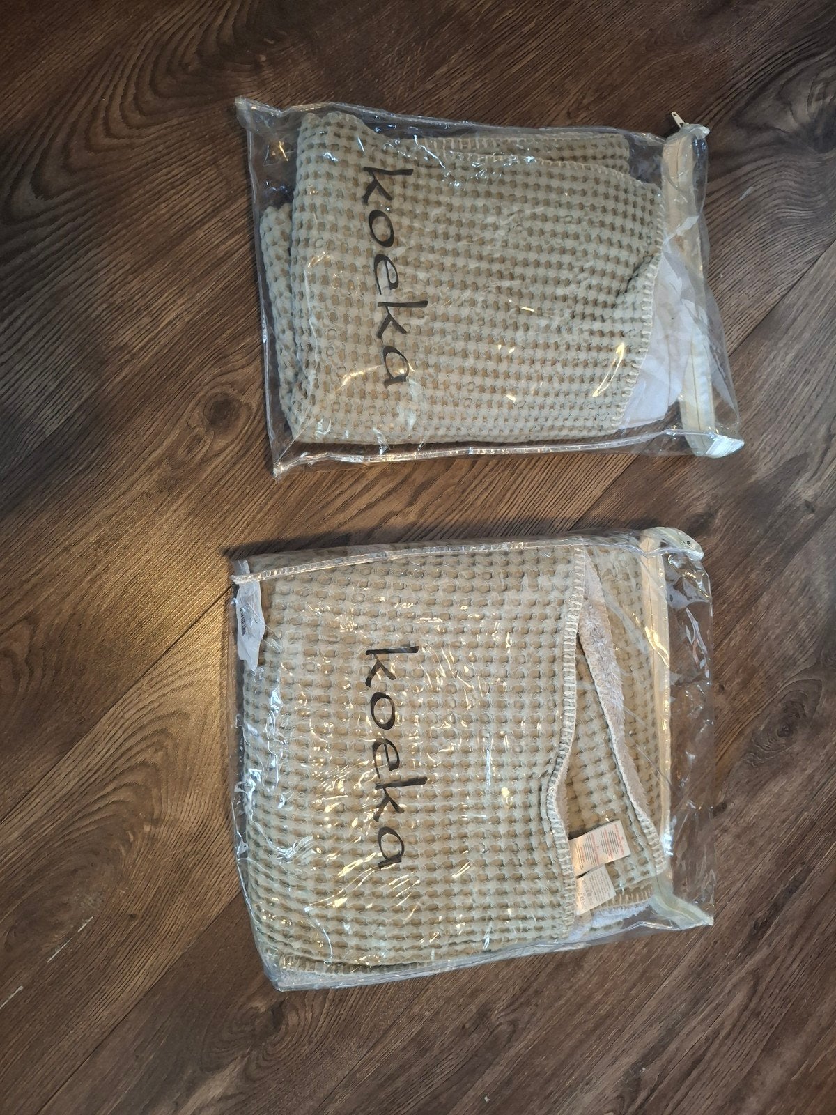Koeka ledikant dekens (zomer en winter) + badcape, Ophalen of Verzenden, Zo goed als nieuw, Deken, Koeka