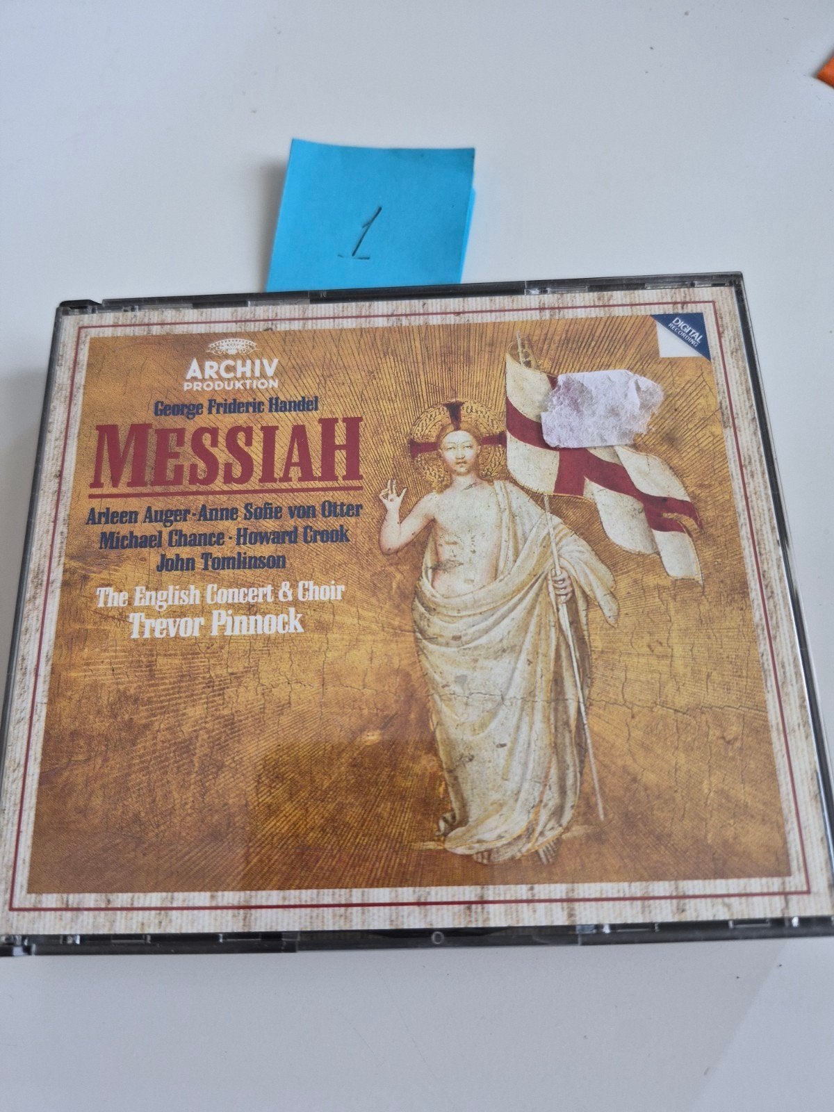 Händel - Messiah CD - The English Concert & Choir, Gebruikt, Ophalen of Verzenden, Oratorium, Inclusief doosje