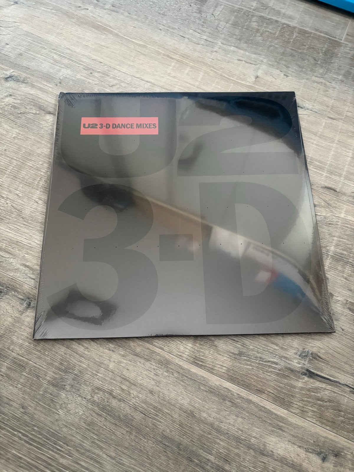 U2 3-D Dance Mixes Vinyl - Nieuw in verpakking, Geseald, Dance, Ophalen of Verzenden, EP