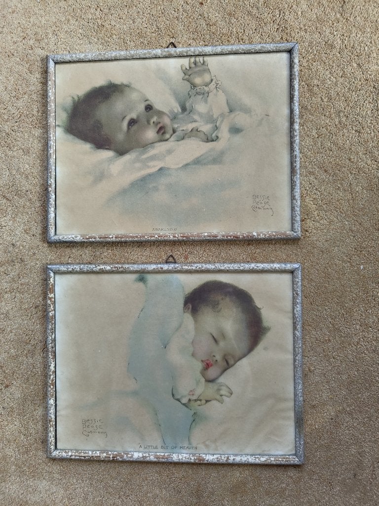 2 Bessie Peage Gutmann litograven, Ophalen, Minder dan 50 cm, Oorspronkelijke maker, Overige typen