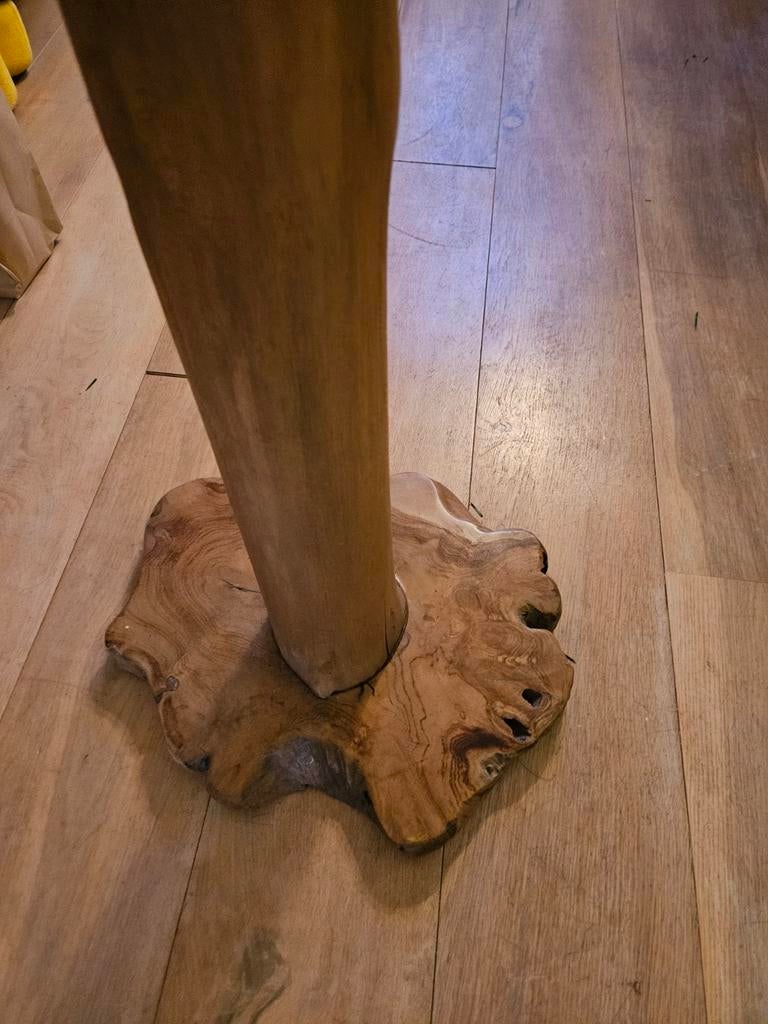 Unieke Wijnstandaard van Echt Hout, Huis en Inrichting, Woonaccessoires | Wijnrekken, Gebruikt, 5 tot 15 flessen, Ophalen of Verzenden