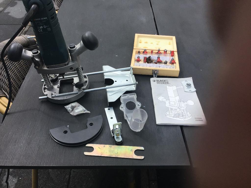 Bovenfrees, Ophalen, Bovenfrees, Elektrisch, Black & Decker