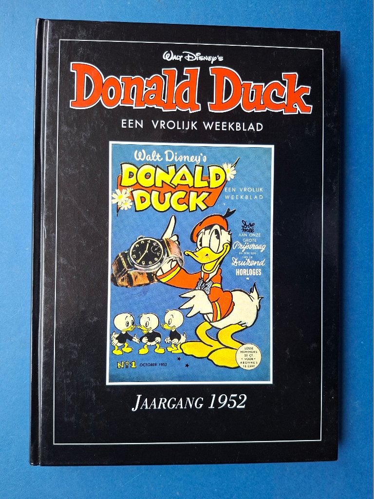 DONALD DUCK Jaargang 1952 + 1954 (1) + 1955 (1+2), Eén stripboek, Verzenden, Zo goed als nieuw