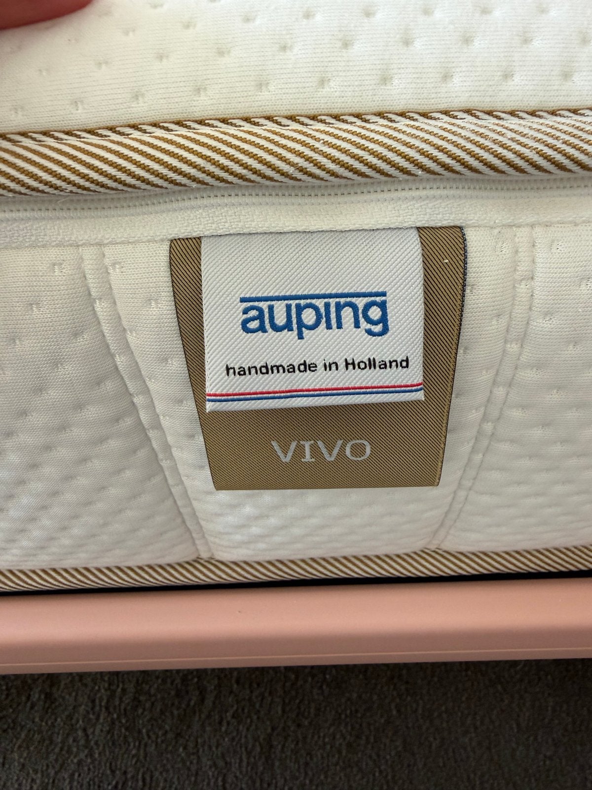Auping Vivo matrassen 100x200 (soft en firm met latex), Ophalen, Eenpersoons, Matras, 200 cm