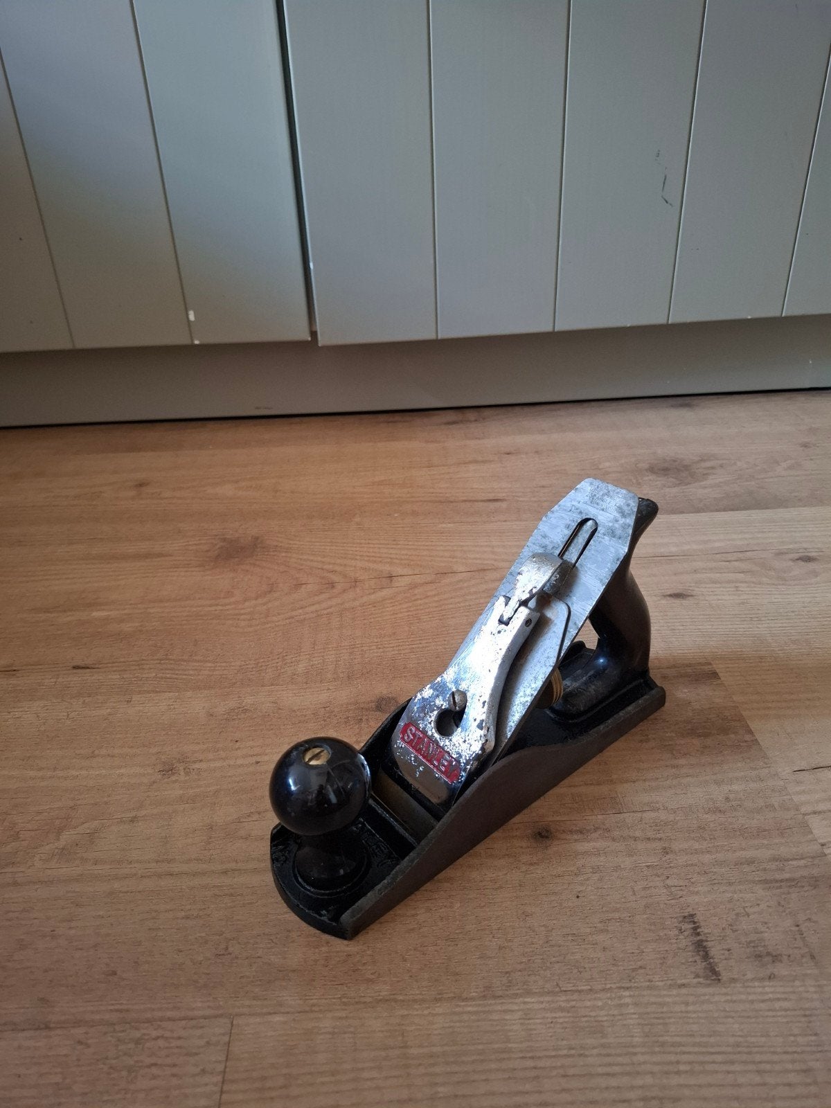 Stanley no 4 handschaaf, Doe-het-zelf en Verbouw, Gereedschap | Handgereedschap, Ophalen of Verzenden, Zo goed als nieuw, Snijgereedschap