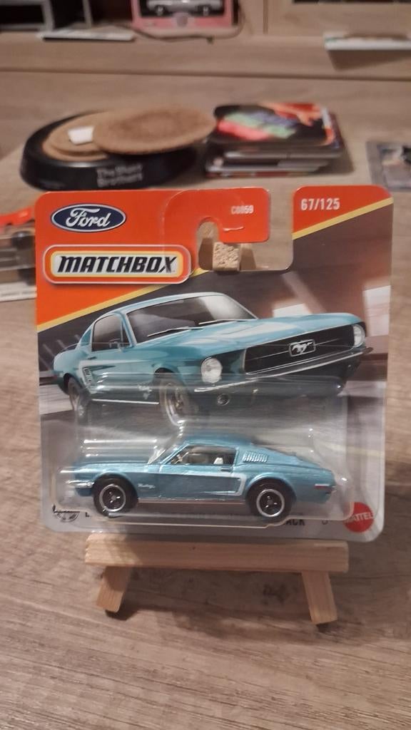 Matchbox 1968 Ford Mustang Fastback - Nieuw in verpakking, Ophalen of Verzenden, Nieuw, Auto