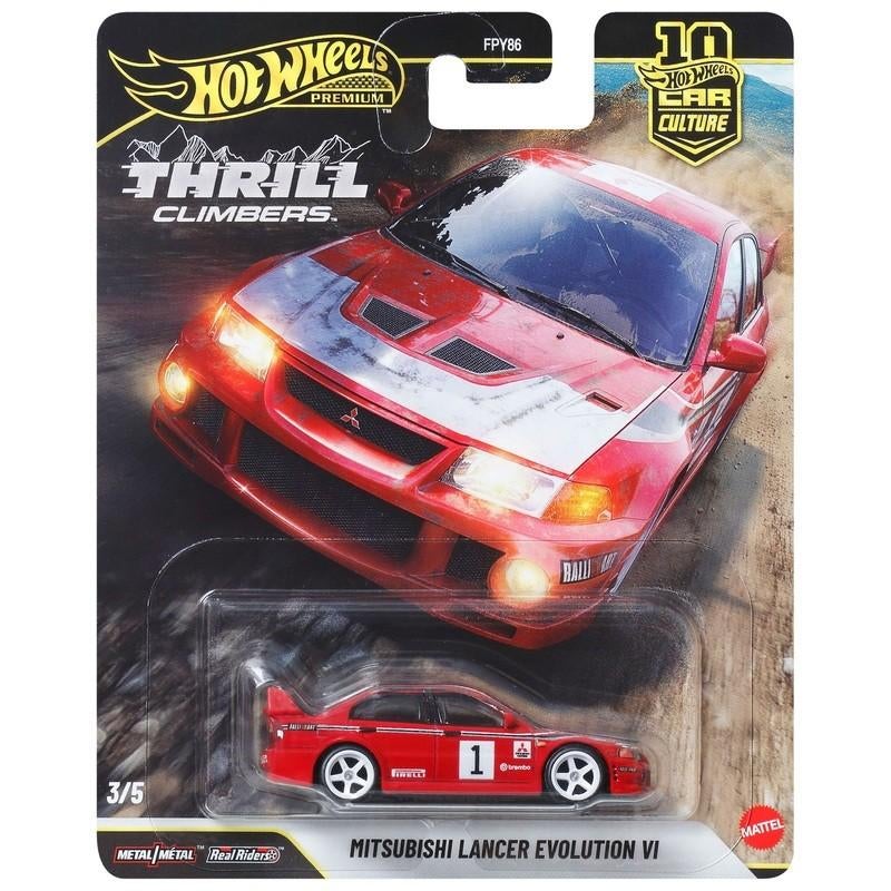 Hot wheels Mitsubishi Lancer Evolution VI, Ophalen of Verzenden, Nieuw, Auto