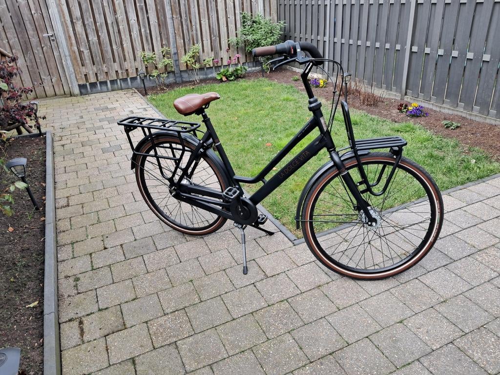 Moederfiets BSP la dolce vita, 53 tot 56 cm, Velgrem, Versnellingen, Zo goed als nieuw