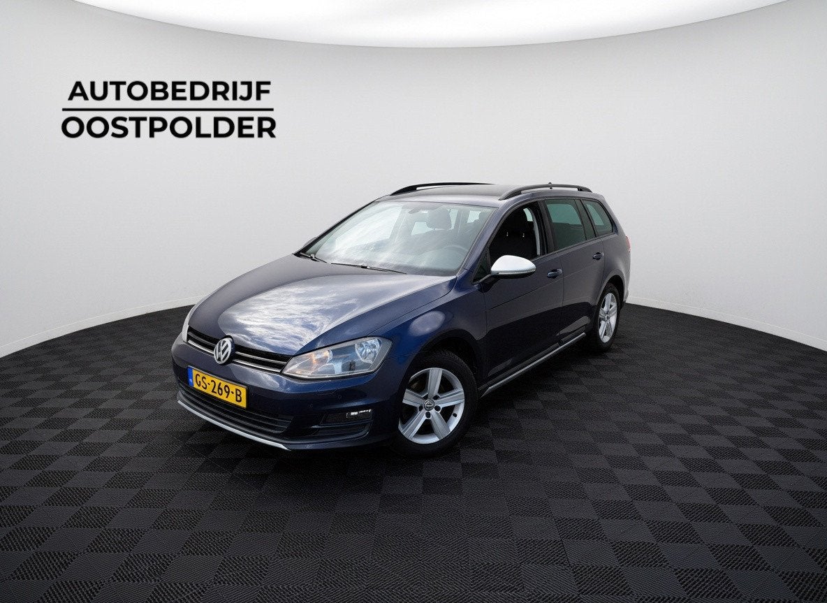 Volkswagen Golf Variant 1.2 TSI Comfortline DSG, Auto's, Volkswagen, Euro 5, Stof, Gebruikt, Zwart