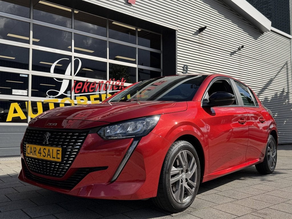 Peugeot 208 1.2 PureTech Pack 101PK -61.000 KM - Navigatie /, Auto's, Peugeot, Voorwielaandrijving, Gebruikt, Zwart, Origineel Nederlands