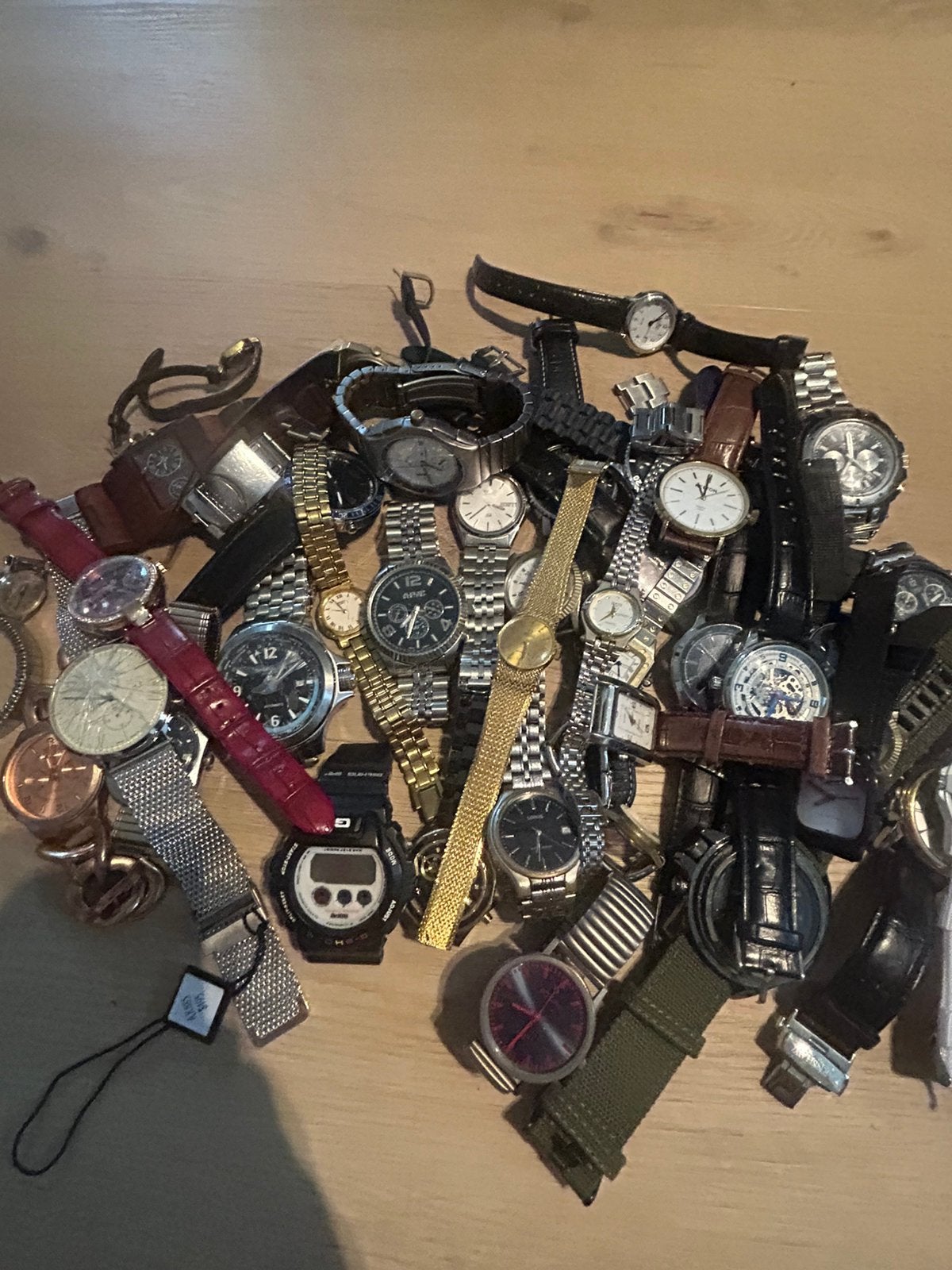 Defecte horloges OA seiko Gucci  oris august steiner, Ophalen of Verzenden, Staal, Seiko