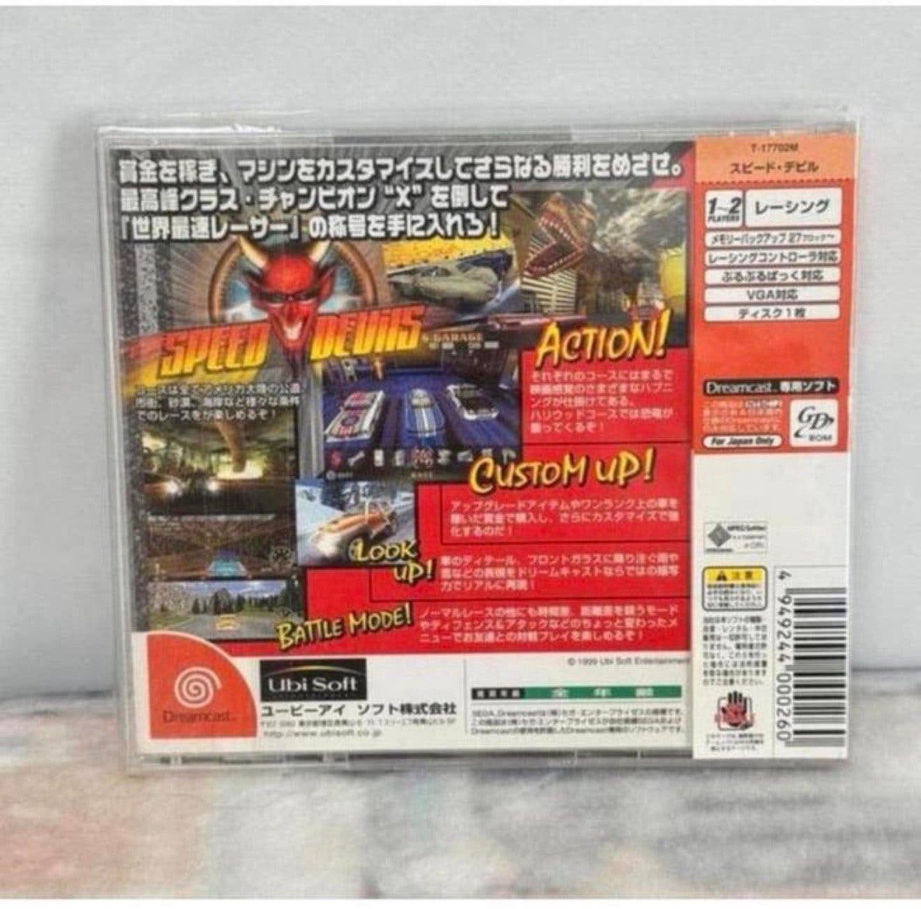 SEGA Dreamcast UbiSoft SPEED DEVILS DC Sealed nieuw JPN game, P, Nieuw, Ophalen of Verzenden, Vanaf 3 jaar
