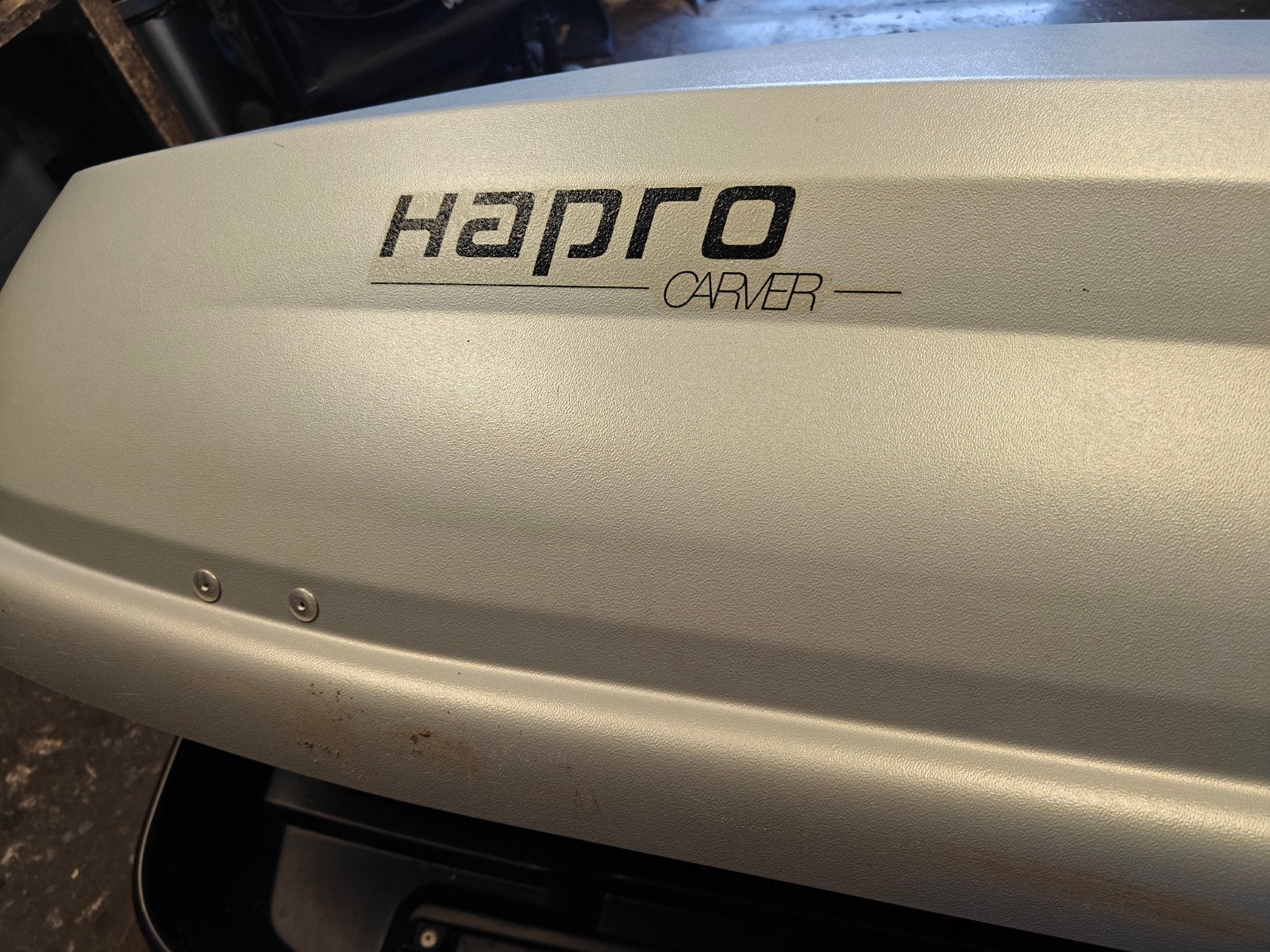Hapro Carver 6.5 Dakkoffer - Grijs/Antraciet, Ophalen, Zo goed als nieuw