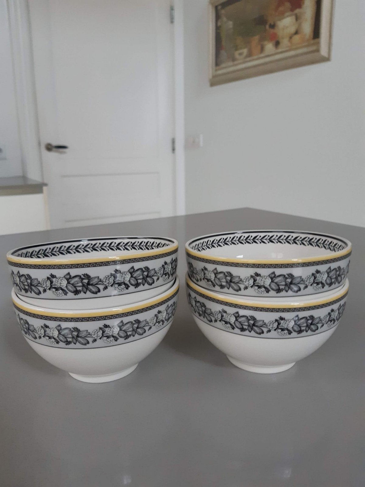 4 Dessertschaaltjes Villeroy en Boch Audun Ferme Nieuw, Huis en Inrichting, Nieuw, Ophalen of Verzenden, Schaal of Schalen, Overige stijlen