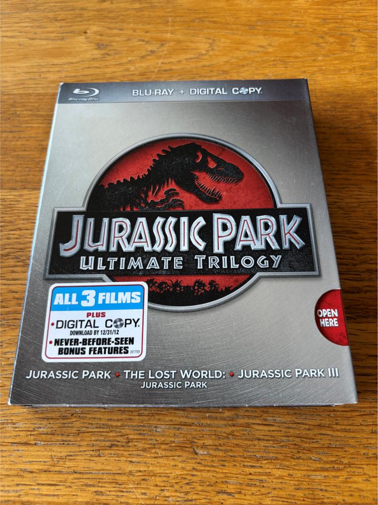 Blu-ray's Jurassic Park Trilogy - N-NLO, Ophalen of Verzenden, Gebruikt, Avontuur