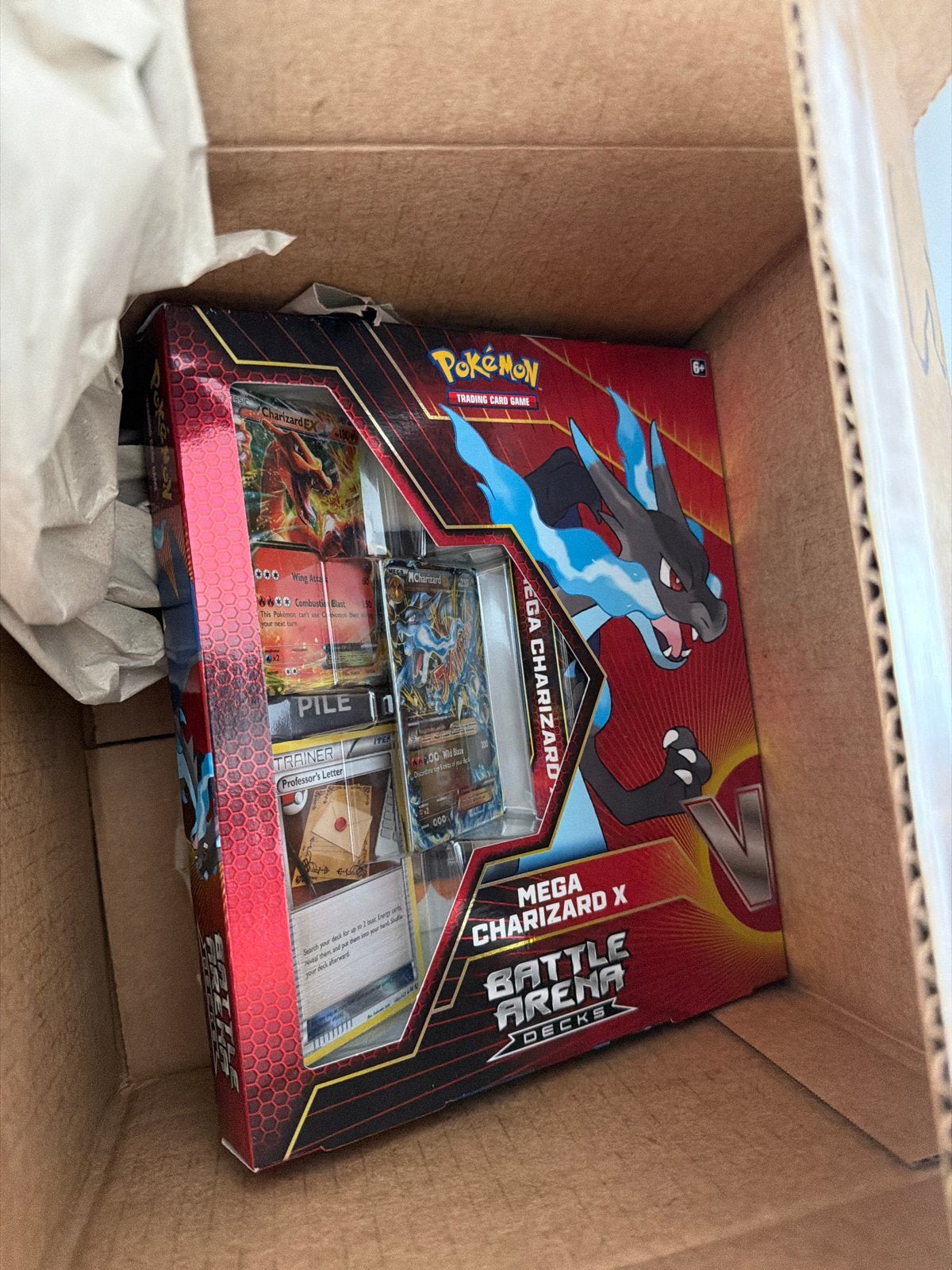 Pokémon Mega Charizard X Battle Arena Deck, Ophalen of Verzenden, Nieuw, Speeldeck