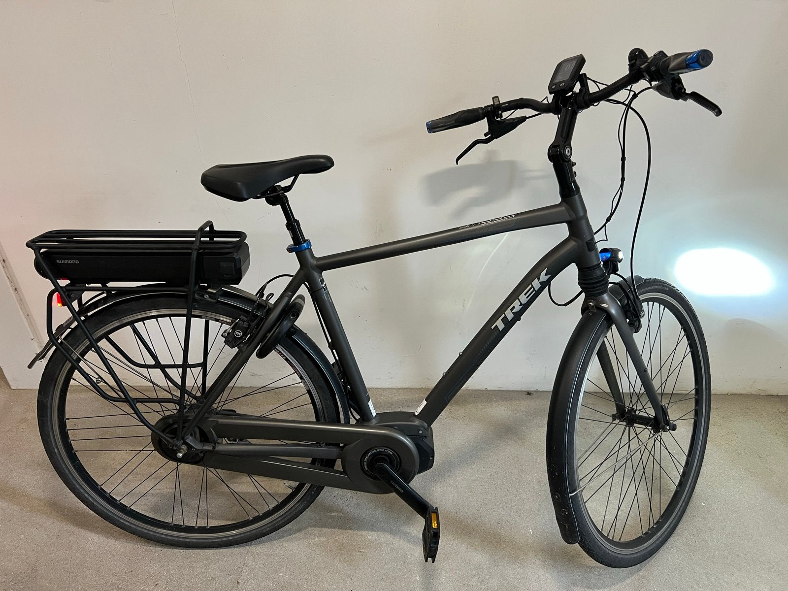 Trek E-bike met Shimano Steps E6001 motor en 504Wh accu, Gebruikt, 51 tot 55 cm, 50 km per accu of meer, Ophalen