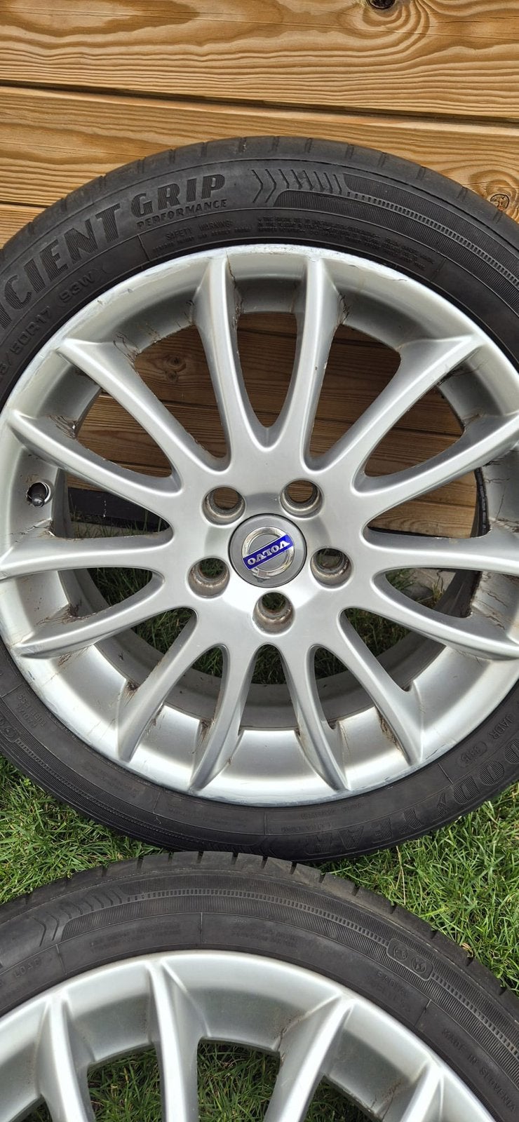 4x velgen met all-season banden voor Volvo V50 /V40, Auto-onderdelen, Banden en Velgen, Ophalen, 16 inch, 205 mm, All Season