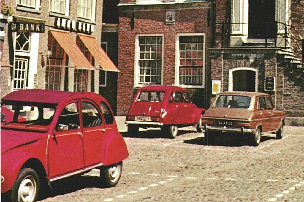 988368 Workum Friesland AMRO Bank Stadhuis  Onbeschreven, Verzamelen, Ophalen of Verzenden, 1960 tot 1980, Ongelopen, Friesland