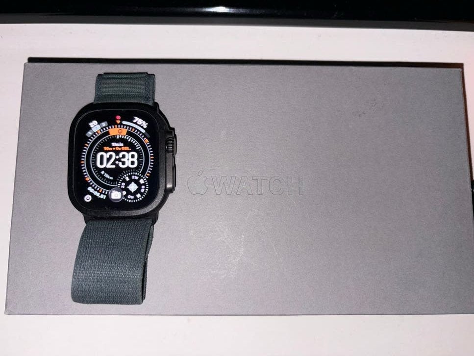Apple Watch Ultra 2 - Zwart met extra bandjes, Hartslag, Zwart, IOS, Ophalen of Verzenden