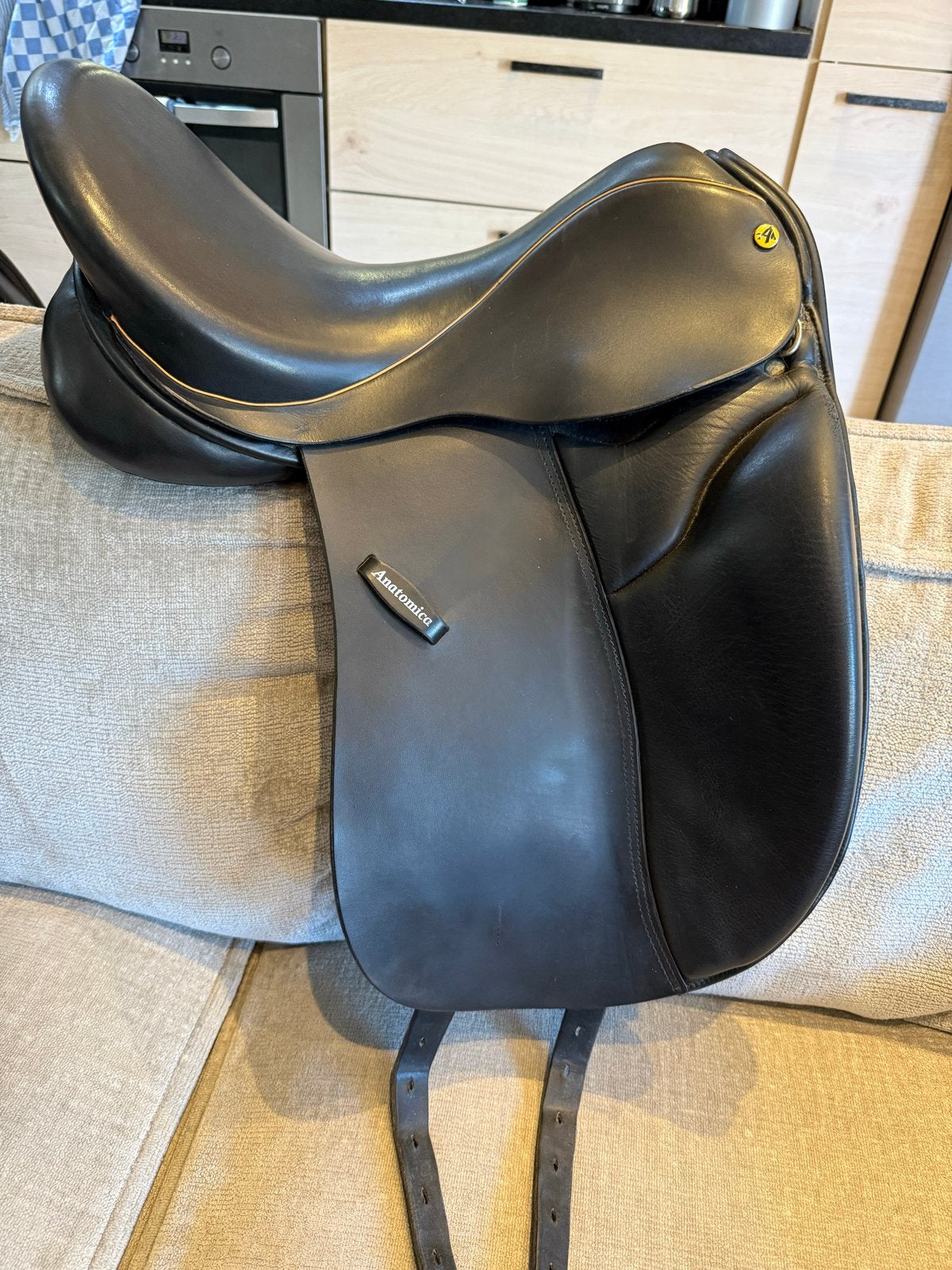Anatomica orion 17,5 inch, Dieren en Toebehoren, Anatomica, L (17.5 inch), Gebruikt, Dressuur