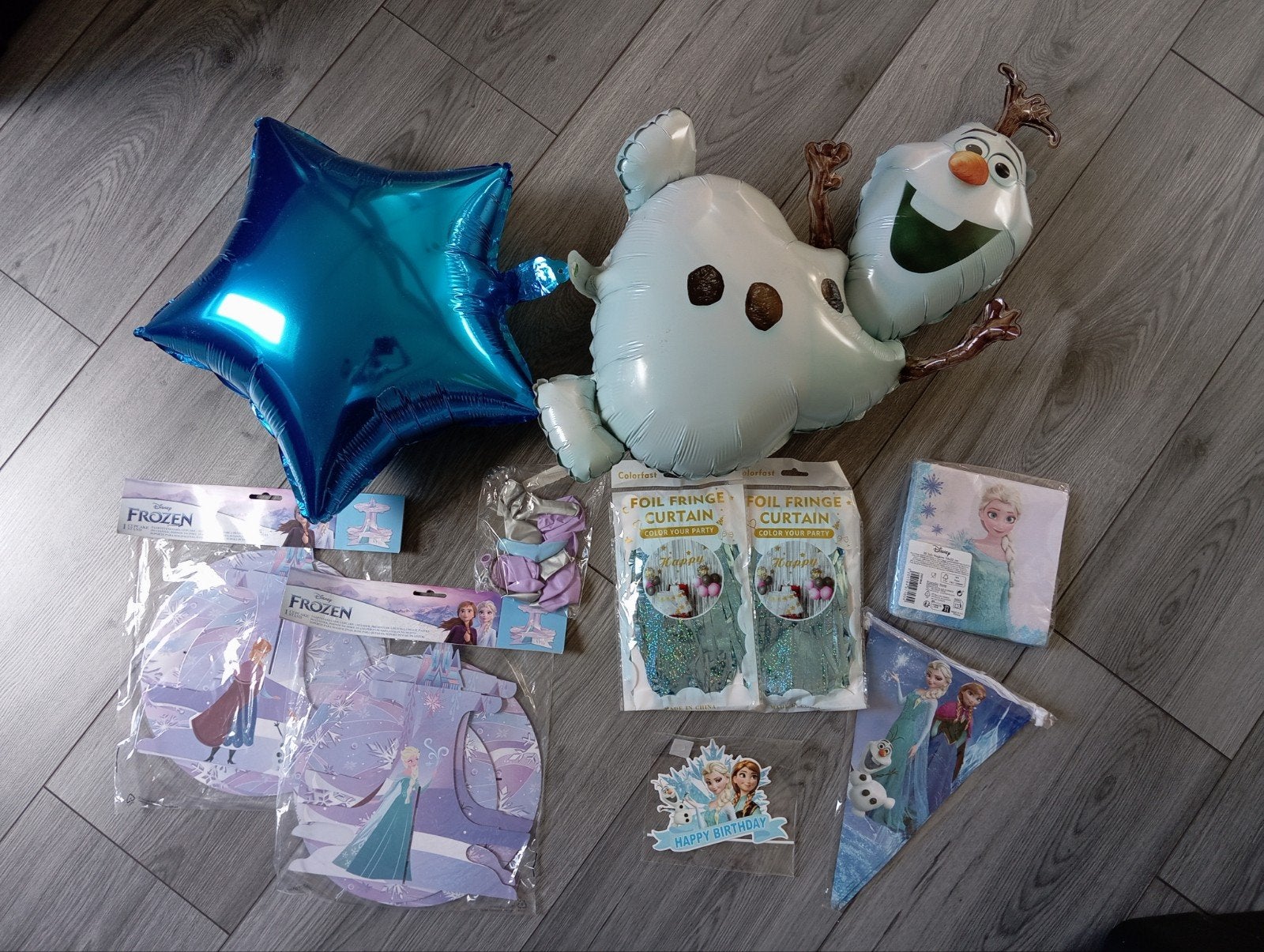 Frozen verjaardag pakket, Ophalen, Nieuw, Versiering, Verjaardag
