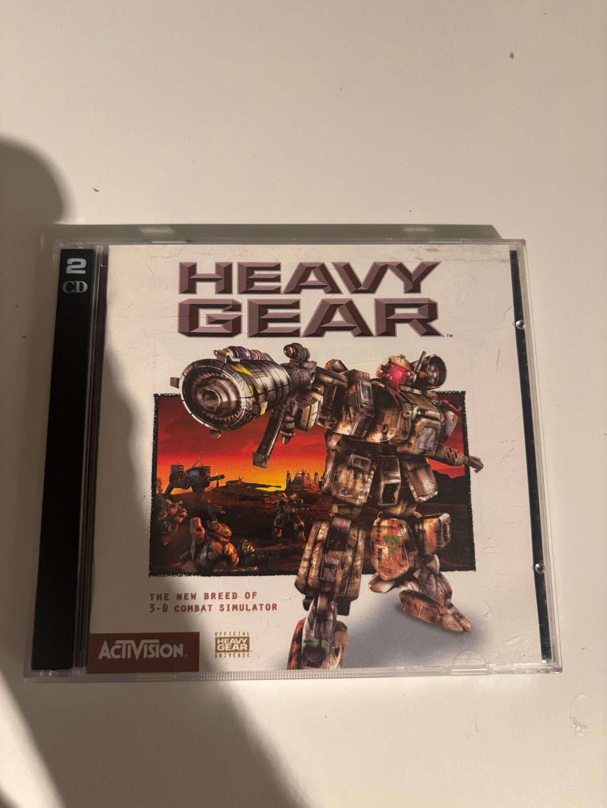 Heavy Gear PC CD-ROM - Klassieke Mech Combat Simulator, Gebruikt, 1 speler, Ophalen of Verzenden, Vanaf 12 jaar