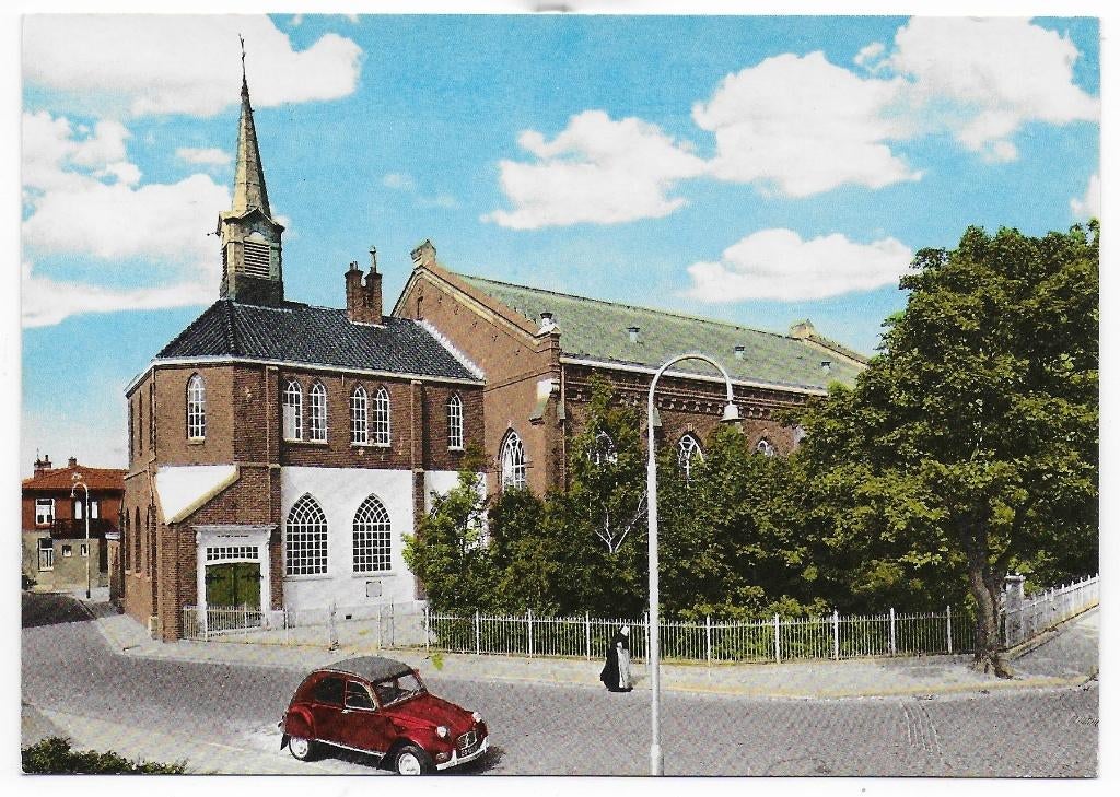 Urk Gerf Bethel Kerk Ongelopen Ansichtkaart (B8085), Ophalen of Verzenden, 1980 tot heden, Ongelopen, Flevoland